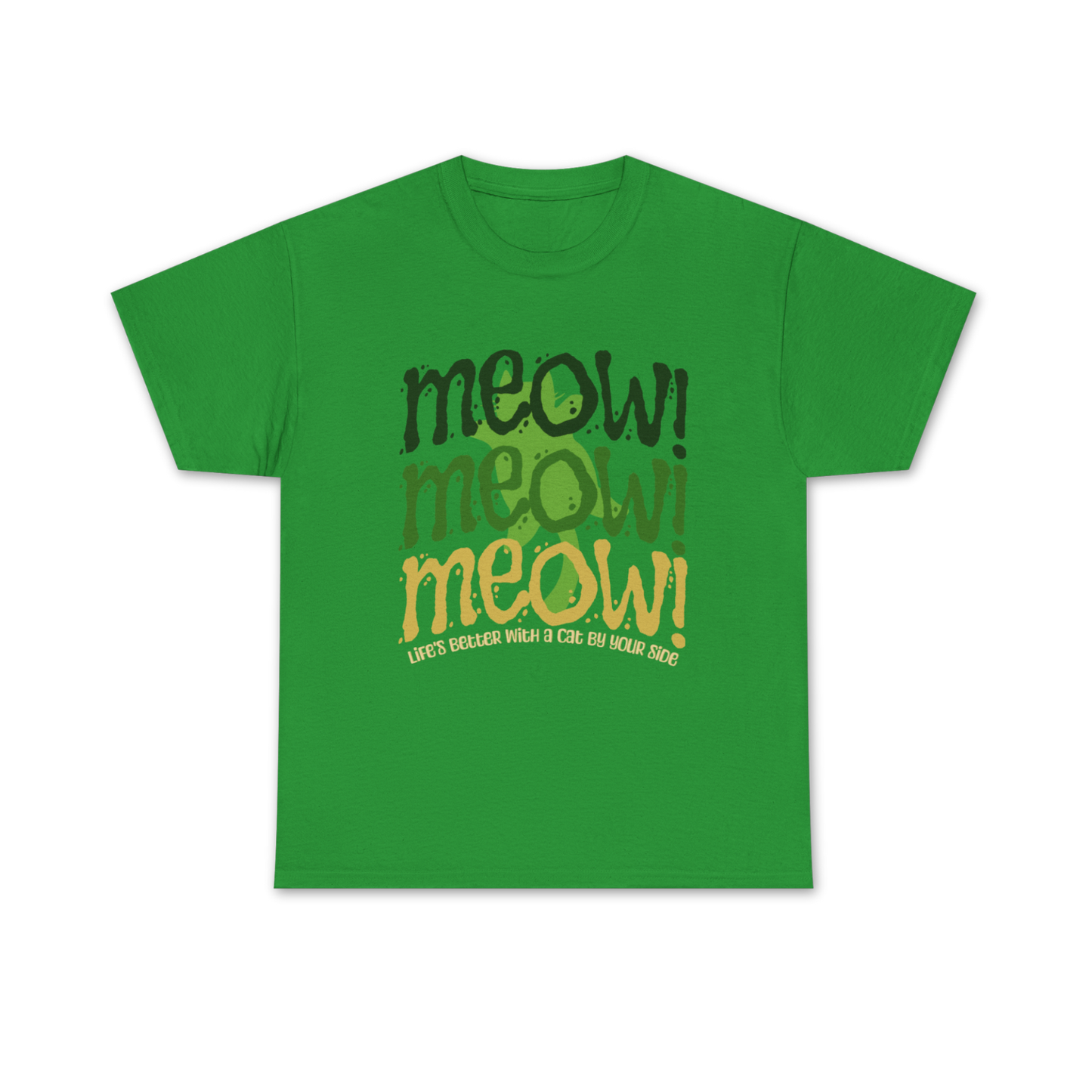 Triple Meow Tee - Regular Fit - Multi