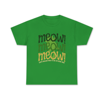 Triple Meow Tee - Regular Fit - Multi