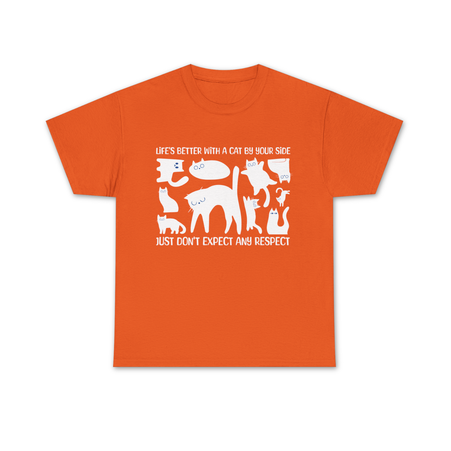 Life's Better With A Cat Tee - Regular Fit - Black Cat