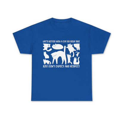 Life's Better With A Cat Tee - Regular Fit - Black Cat