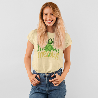 Triple Meow Tee - Regular Fit - Multi